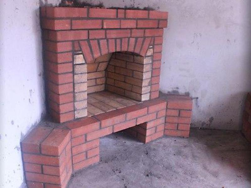 Угловой камин сделанный своими рукками Как построить камин самим