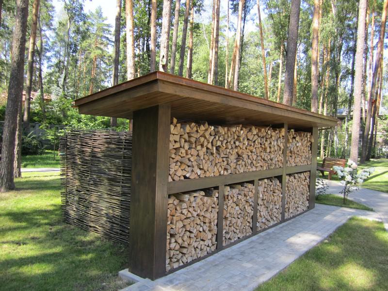 Способ изготовления бюджетного дровника своими руками