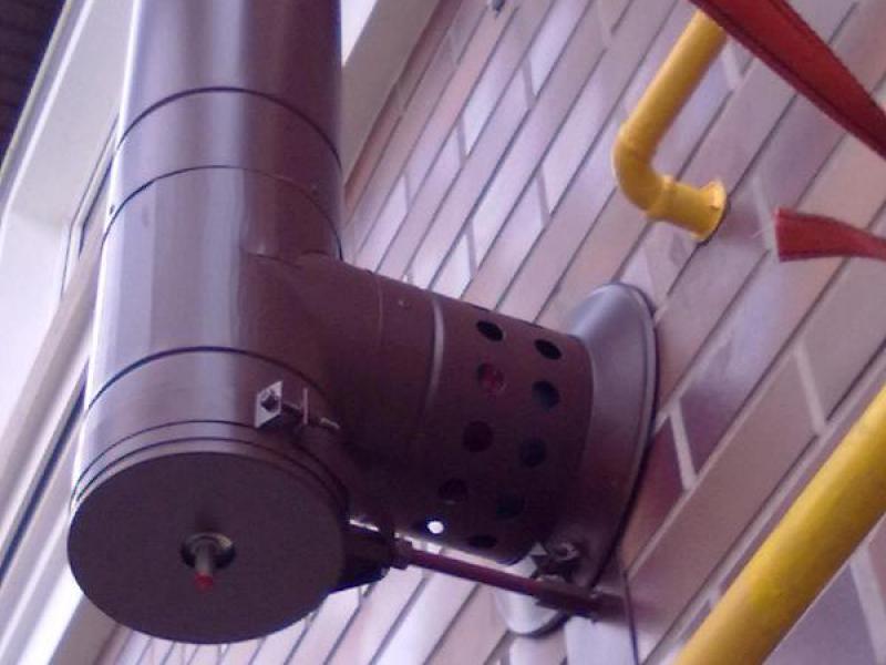 Дымоход газового котла Дымоходная конструкция
