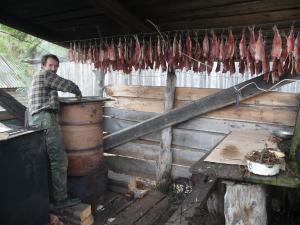 Коптильня для рыбы домашняя