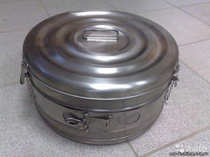 Классная новая коптилка для рыбы и мяса Коптильня для рыбы бытовая