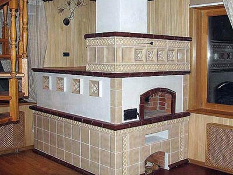 Как строится русская печь