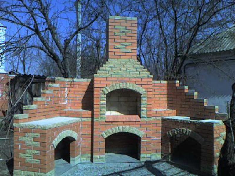 Постройка барбекю из кирпича Барбекю для дачи своими руками