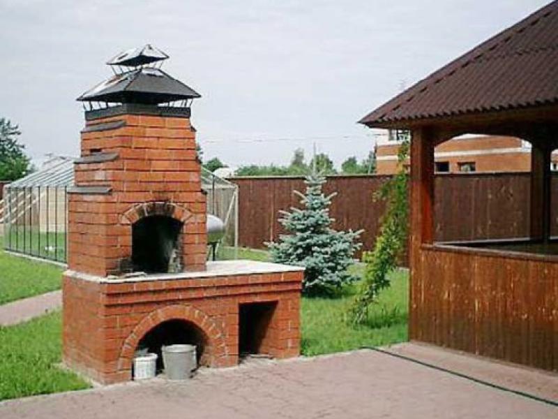 Мангал и печь под казан из кирпича своими руками Мангал из кирпича своими руками