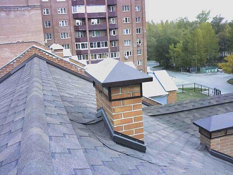 Дымник на крыше дома Дымник на трубу