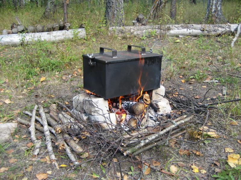 Горячее копчение дома