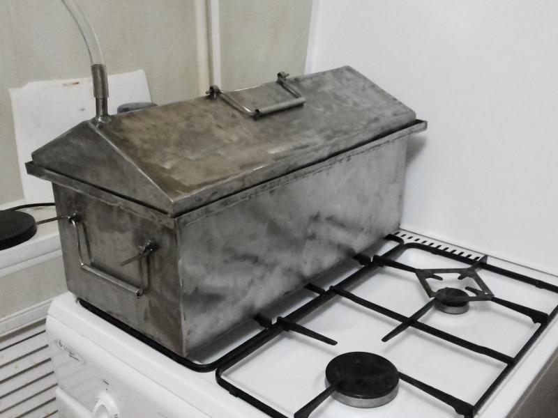 Как изготовить коптилку своими руками из нержавеющей стали Конструкция коптильни из нержавейки