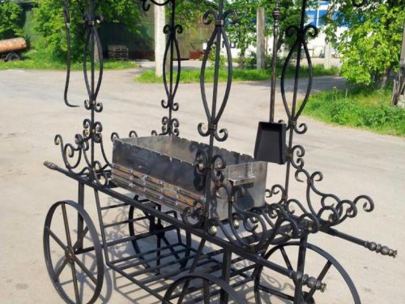 Мангал ручной работы