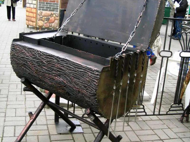 Переносной мангал своими руками